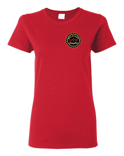 Colorado Skating Club Ladies Short-Sleeve T-Shirt - Monograms by K & K