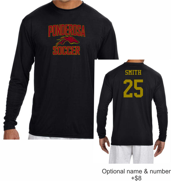 Ponderosa Boys Soccer Moisture Wick Long Sleeve