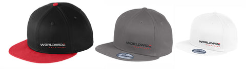 Worldwide New Era Flat Bill Hat