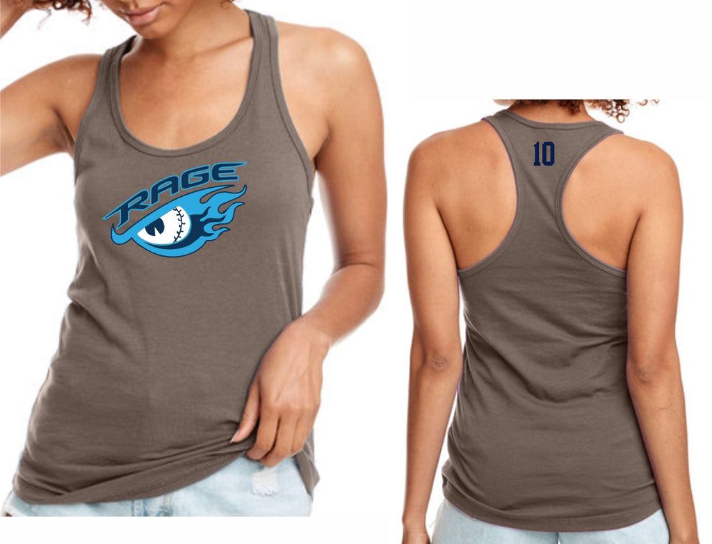 Rage Baseball Ladies' Racerback Tank