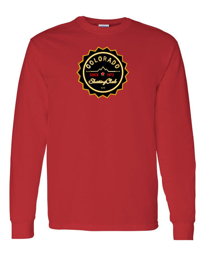 Colorado Skating Club Adult  Long-Sleeve T-Shirt - Monograms by K & K