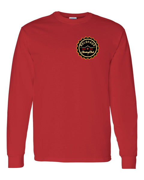 Colorado Skating Club Adult  Long-Sleeve T-Shirt - Monograms by K & K