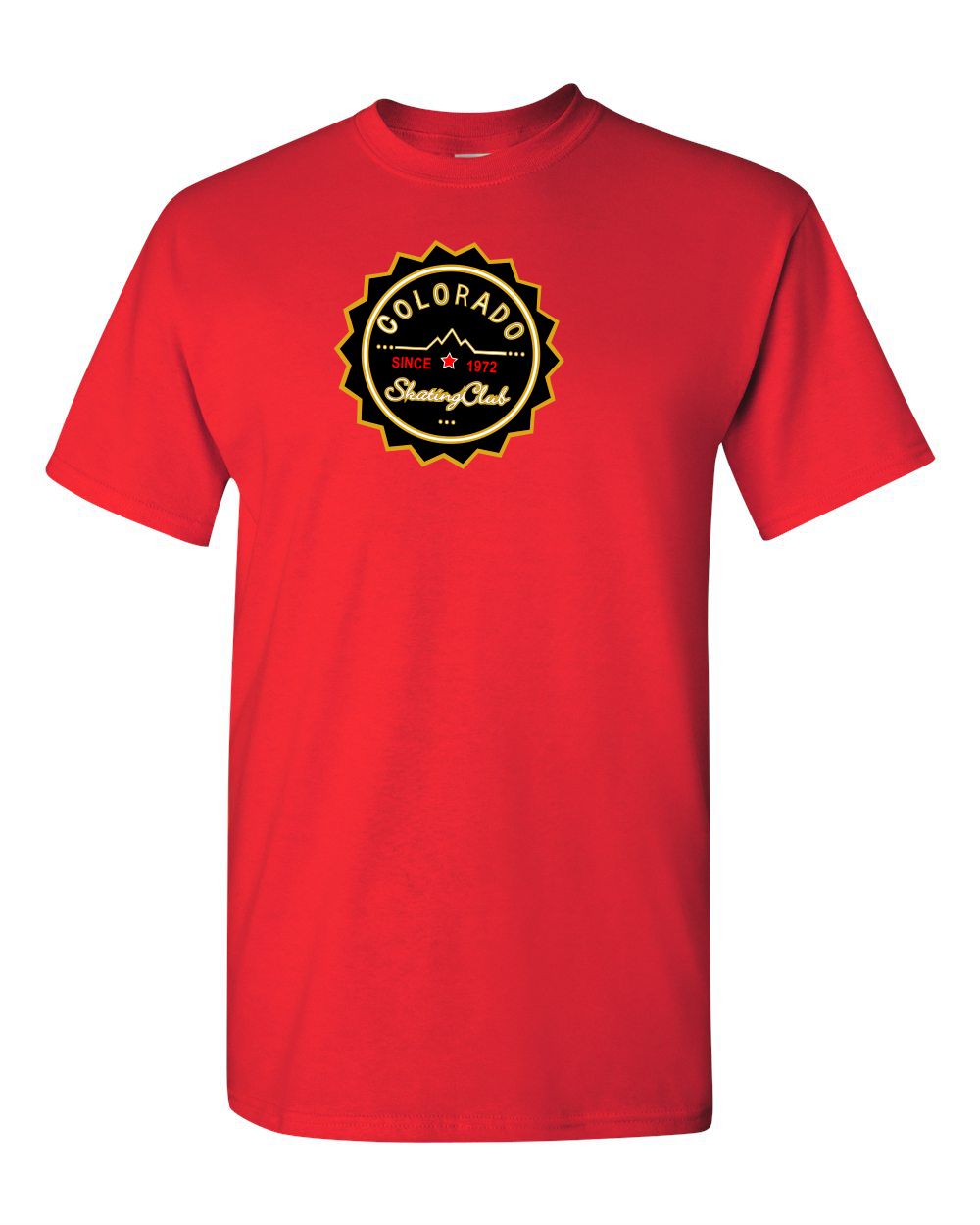 Colorado Skating Club Adult Short-Sleeve T-Shirt - Monograms by K & K