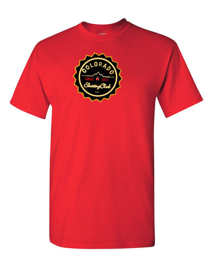 Colorado Skating Club Adult Short-Sleeve T-Shirt - Monograms by K & K