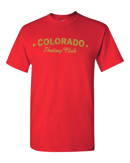 Colorado Skating Club Adult Short-Sleeve T-Shirt - Monograms by K & K