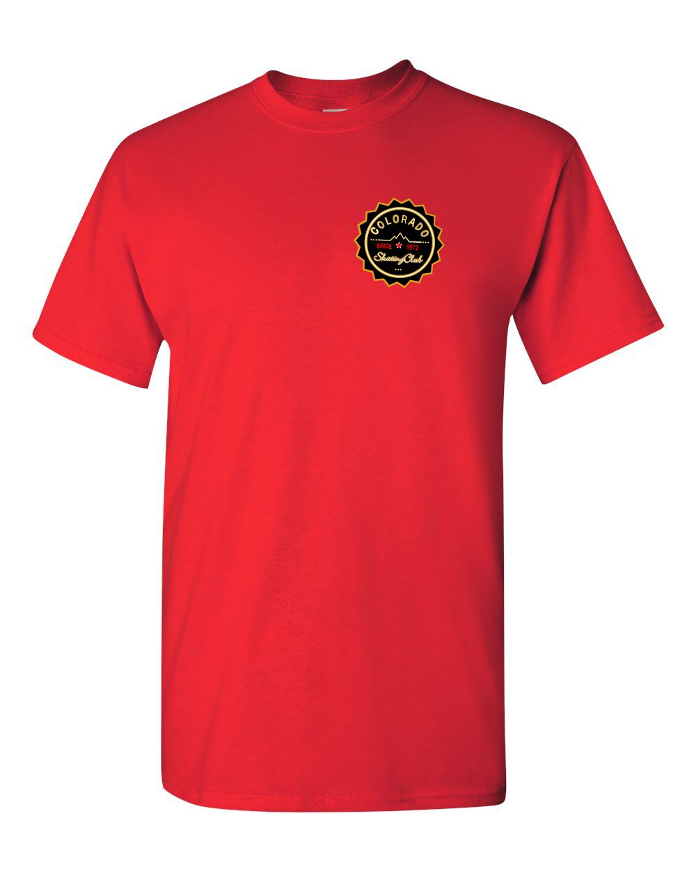 Colorado Skating Club Adult Short-Sleeve T-Shirt - Monograms by K & K