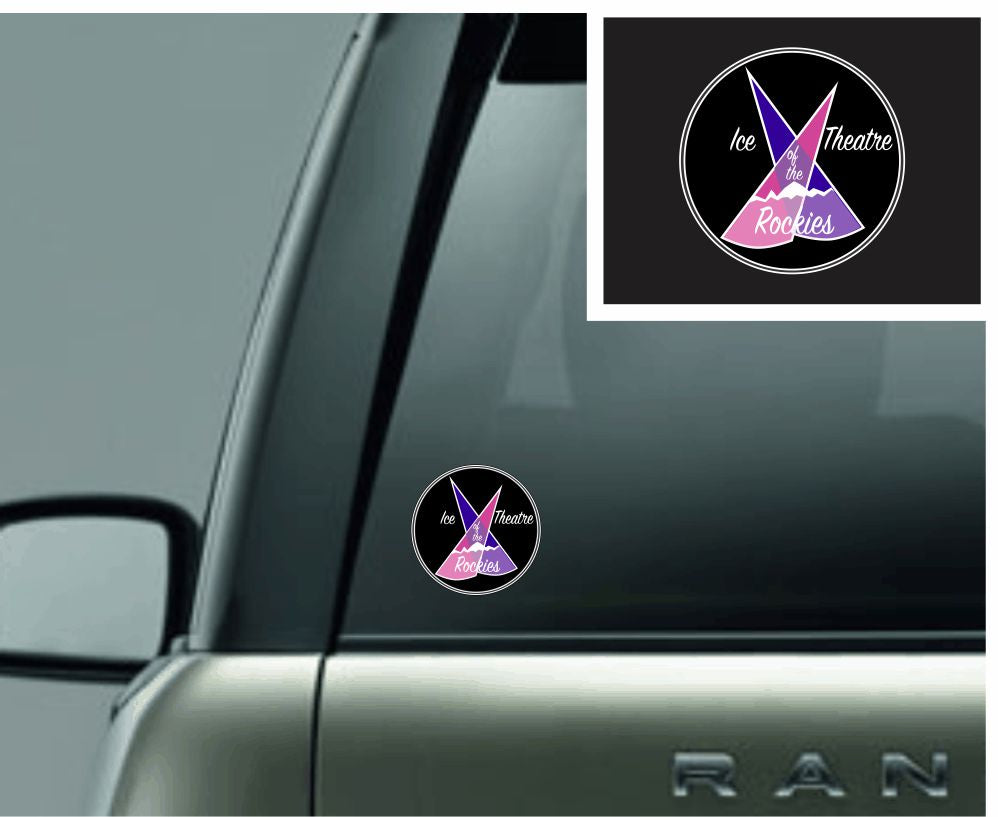 Ice Theatre of the Rockies Car Decal - Monograms by K & K