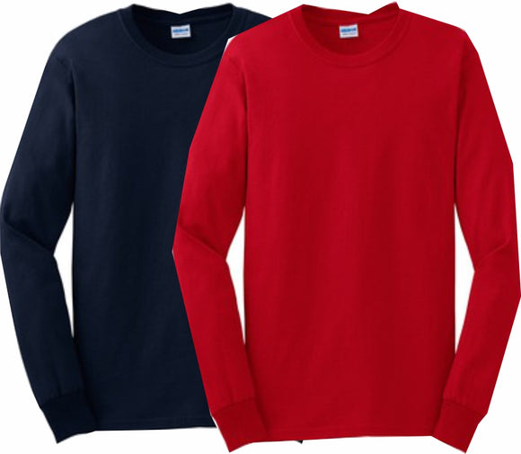 Parker Jets Long-Sleeve Tee-Plain Vinyl Designs - Monograms by K & K