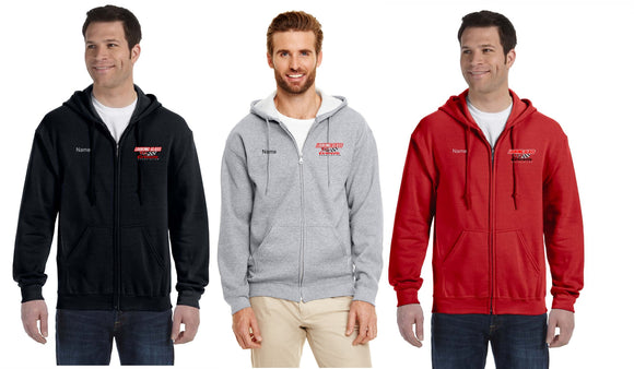 Looking Glass Full Zip Hooded Sweatshirt