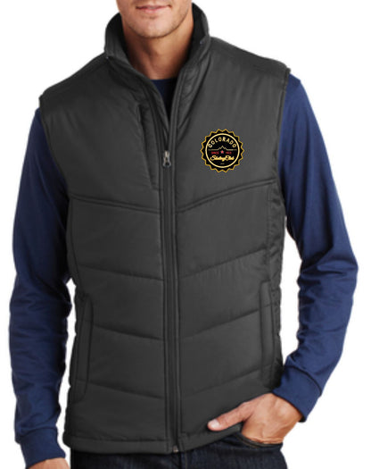 Colorado Skating Club Adult Puffy Vest - Monograms by K & K