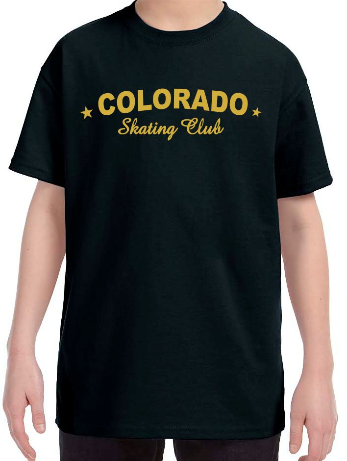 Colorado Skating Club Youth Short-Sleeve T-Shirt - Monograms by K & K