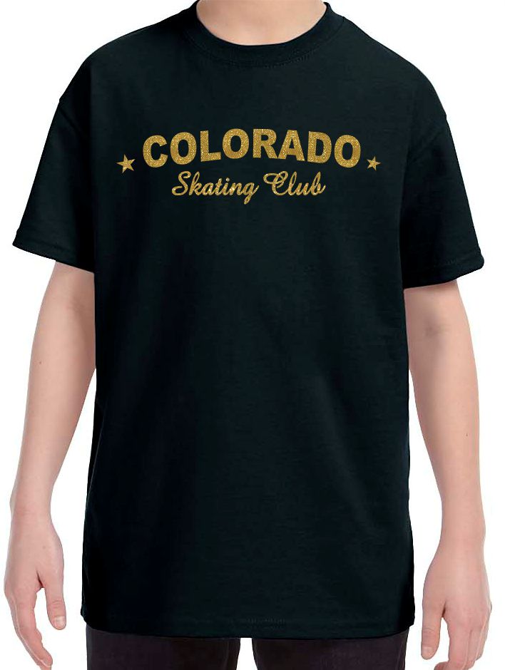 Colorado Skating Club Youth Short-Sleeve T-Shirt - Monograms by K & K