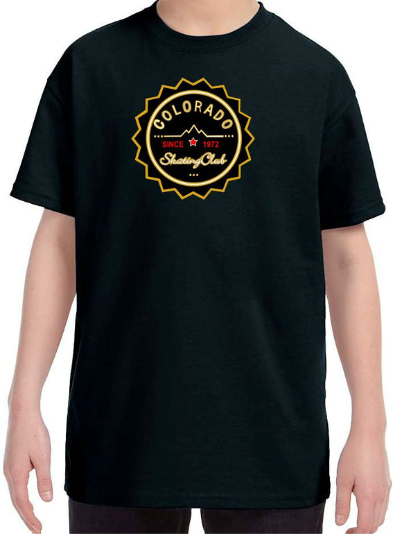 Colorado Skating Club Youth Short-Sleeve T-Shirt - Monograms by K & K