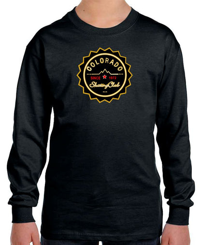 Colorado Skating Club Youth Long-Sleeve T-Shirt - Monograms by K & K