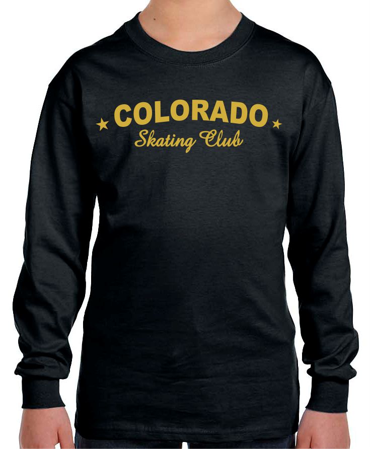 Colorado Skating Club Youth Long-Sleeve T-Shirt - Monograms by K & K