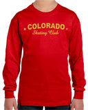 Colorado Skating Club Youth Long-Sleeve T-Shirt - Monograms by K & K