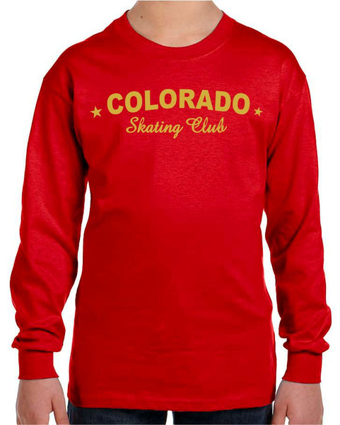 Colorado Skating Club Youth Long-Sleeve T-Shirt - Monograms by K & K